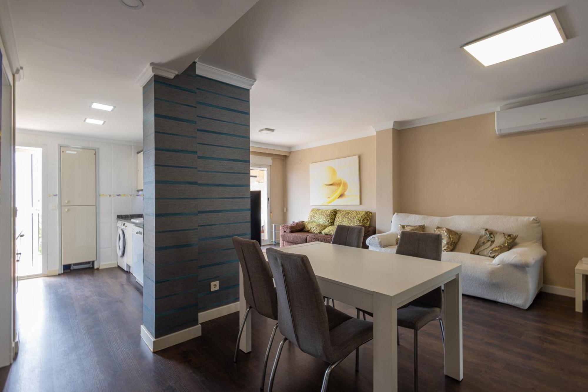 Apartamento Con Piscina Y Zonas Comunes Playa de Gandia Eksteriør bilde